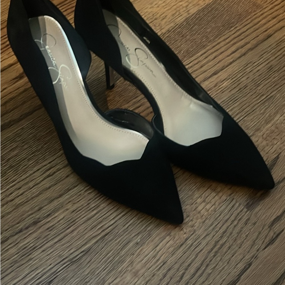 Jessica Simpson Black Heels